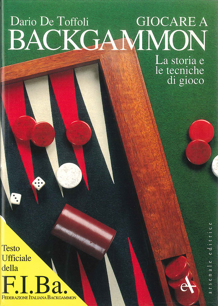 Copertina del libro <em>Giocare a Backgammon</em>