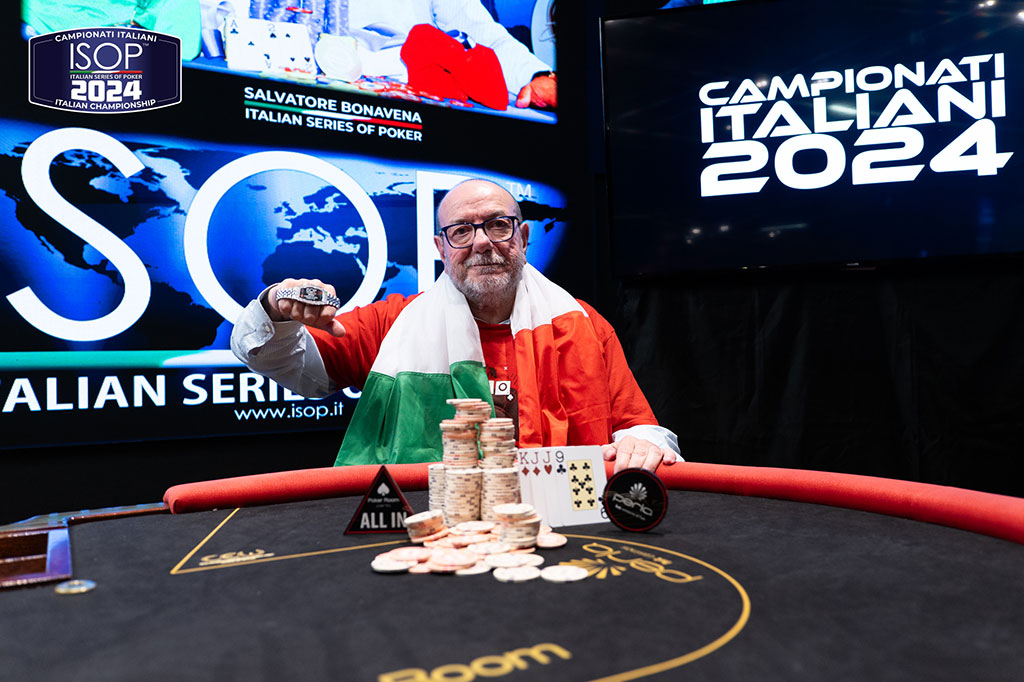 Dario De Toffoli wins the Omaha Hi-Lo Italian Championship at ISOP 2024