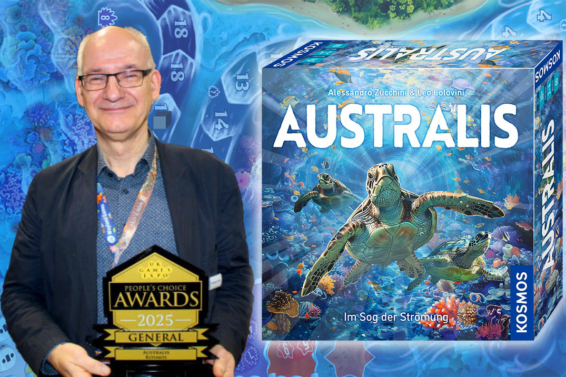 Australis wins the UK Games Expo Award